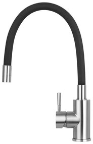 Concept BDC7138 - Drezová batéria s flexibilným ramienkom lesklý chróm/čierna