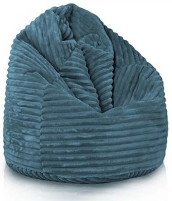 Sedací vak Bag Sako L Stripe Farba: Zelený