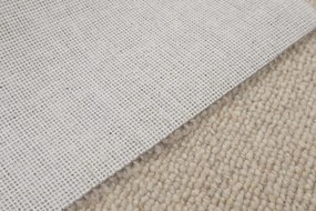 Avanti, Metrážny koberec Alfawool 88 béžový, na mieru, šíře 4m,5m, béžová, ab (mriežka), spálňa