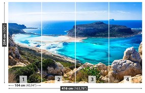 Fototapeta Vliesová Grécke ostrovy 250x104 cm