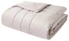 Krémový zamatový prešívaný pléd 220x230 cm Bridgerton Regal Velvet – Catherine Lansfield