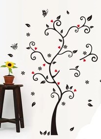 Veselá Stena Samolepka na stenu na stenu Strom Života a Lásky