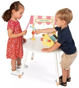 Drevený stánok - cukráreň s pokladňou