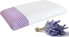 Vankúš Nubes Lavanda, 40x70x12 cm