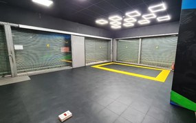 Dlaždica Fortelock Invisible ECO Classic, 468 x 468 mm, grafit/hadia koža