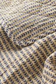 Ib Laursen Prešívaný prehoz Dark blue stems 130 × 180 cm