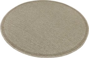 Obojstranný koberec BRUSSELS 205803/10610 béžový / krémový kruh