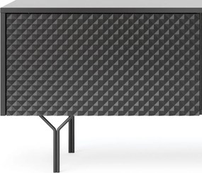 Široká TV skrinka Raven, čierna