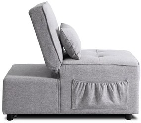 Kreslo EMILIO 67 cm, sivé