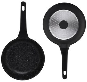 10 kusový set hrncov - matná čierna