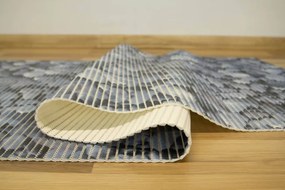 Kúpeľňová penová rohož  Softy-tex Kamienky modrá