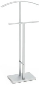 Kovový nemý sluha v matne striebornej farbe Veglio – Tomasucci