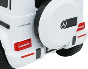 Elektrické autíčko Mercedes G63 AMG LIFT biele