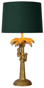 Lucide Lucide 10505/81/02 - Stolná lampa COCONUT 1xE27/40W/230V zlatá/zelená  LC2752