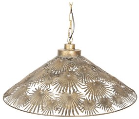 Zlaté závesné svietidlo štýl BOTANIC