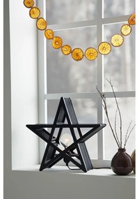 Čierna vianočná svetelná dekorácia Bamboo – Markslöjd