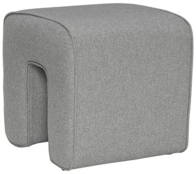 Sivý taburet Sculpture – Hübsch