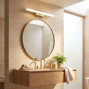 Toolight Toolight, LED nástenné svietidlo, 40cm, 6W, 4000K, 500lm, APP1848-1W, zlatá lesklá, OSW-66360