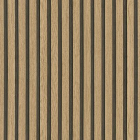 Vliesové tapety na stenu Botanica 33960, rozmer 10,05 m x 0,53 m, obkladové panely dub, MARBURG