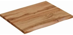 Koupelnová sestava Bali Nature Lola s deskou, umyvadlem, skříňkami a zrcadlem 60 cm kašmírová/dub wotan