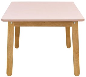 Bellamy Ružový detský stôl WOODY DUSTY PINK