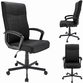 Dekorstudio Kancelárske otočné kreslo COMFORT - čierne