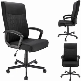 Dekorstudio Kancelárske otočné kreslo COMFORT - čierne