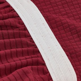 4Home Napínací poťah na stoličku Magic clean vínová, 45 - 50 cm, súprava 2 ks