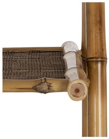 Bambusový regál v prírodnej farbe 48x152x50 cm Manali – Ixia