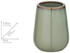 Zelená keramická súprava doplnkov do kúpeľne Sermione – Wenko