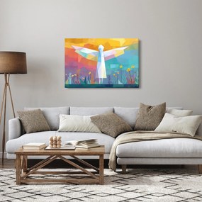 Obraz - Strážca kvetov (90x60 cm)