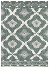 Kusový koberec Twin Supreme 103431 Malibu green creme – na von aj na doma, 80x150, zelená, chodba / predsieň, Hanse Home