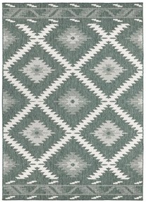 NORTHRUGS - Hanse Home koberce Kusový koberec Twin Supreme 103431 Malibu green creme – na von aj na doma - 80x250 cm