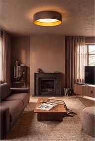 BRILAGI-LED Stropné svietidlo VELVET SIMPLE LED/36W/230V 3000K pr. 55 cm hnedé/zlaté