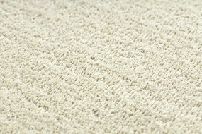 Moderný okrúhly koberec LATIO 71351056, prateľný,  krémový