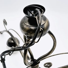 Luster na reťazi RETRO II 3xE27/60W/230V