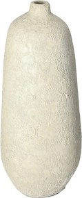 Váza Oresti 20x43cm krémová