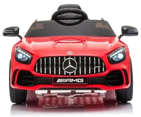 Elektrické autíčko Baby Mix Mercedes-Benz GTR-S AMG red
