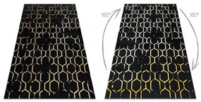 Kusový koberec Erno čierny 240x330cm
