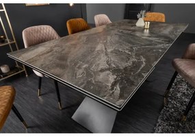 Rozkladací jedálenský stôl 40644 180/220/260 x 90cm Marble Look Ceramik  - Komfort-nábytok