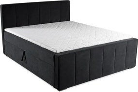 Boxspring posteľ RITA, 200x160, antracitová (pretty 21)