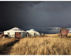 Fototapeta vliesová Mongolsko 243x184 cm