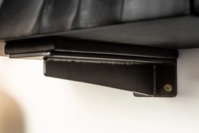 Dizajnová Skrinka pod TV Zorpi 160 cm – masívne mangové drevo / čierna