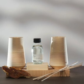 Drevený difuzér Vessel + vôňa hiljaisuus 100ml