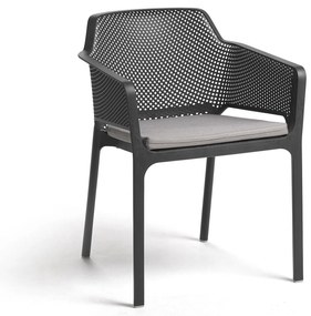 Stima Moderní plastové kreslo NET Vyberte odtieň ->: Salice - modrá