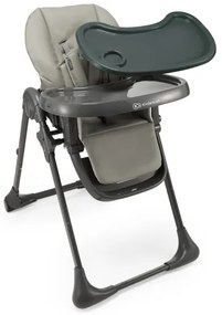 KINDERKRAFT - Detská jedálenská stolička TUMMIE šedá