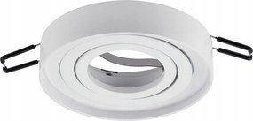 Pohyblivé zapustené svietidlo GU10 s 3w žiarovkou - teplá farba