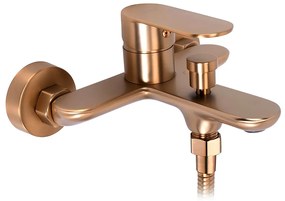 Rea Drop, vaňová batéria s ručnou sprchovou súpravou, 150 mm, medená matná, REA-B6397