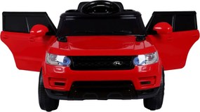 Ramiz Autíčko Start Run na batérie Červené SUV + diaľkové ovládanie + bezpečnostné funkcie