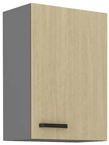 Kuchynská skrinka SCANDI jedľa/antracitová 50g-72 1f